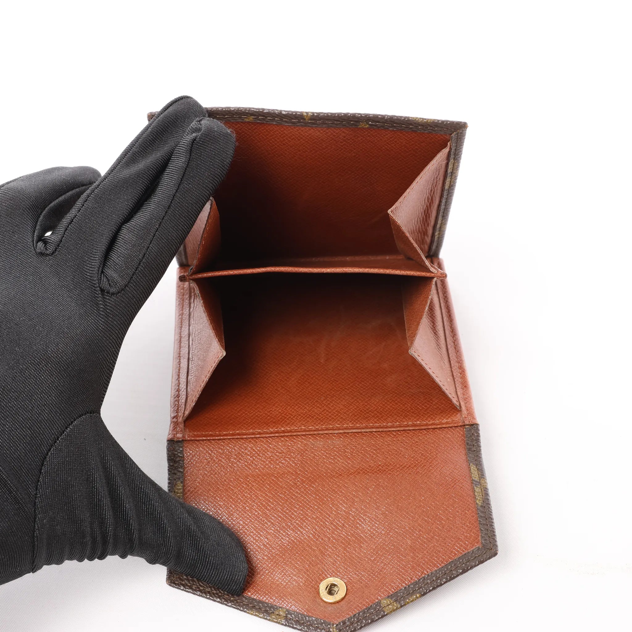 Louis Vuitton Porte-Monnaie Billets Monogram Wallet in Brown