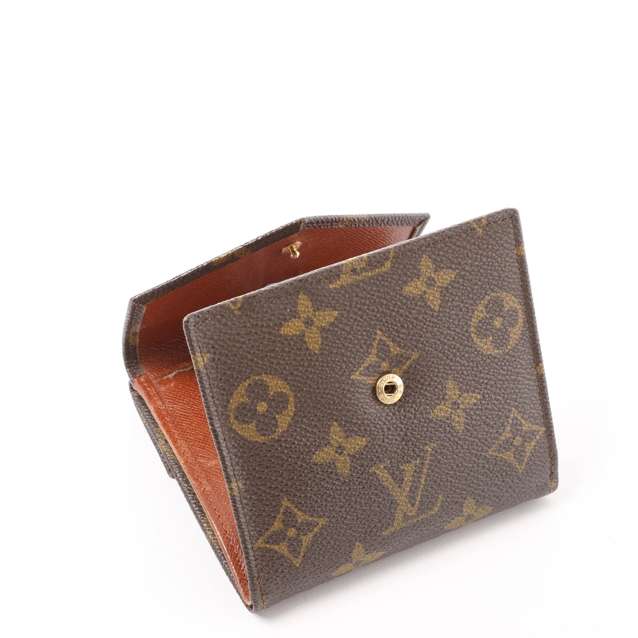 Louis Vuitton Porte-Monnaie Billets Monogram Wallet in Brown