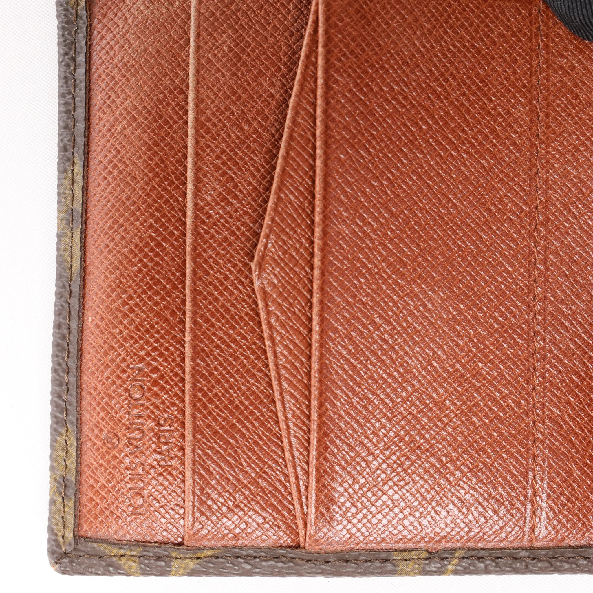 Louis Vuitton Porte-Monnaie Billets Monogram Wallet in Brown