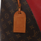 Bolso de mano CELINE Cabas Horizontal de cuero de 2 vías en color rojo
