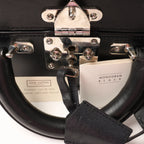 Louis Vuitton Valisette MM Monogram Glace Handbag in Black M92234