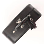 Louis Vuitton Valisette MM Monogram Glace Handbag in Black M92234