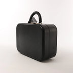 Louis Vuitton Valisette MM Monogram Glace Handbag in Black M92234