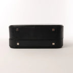 Louis Vuitton Valisette MM Monogram Glace Handbag in Black M92234