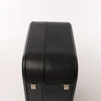 Louis Vuitton Valisette MM Monogram Glace Handbag in Black M92234