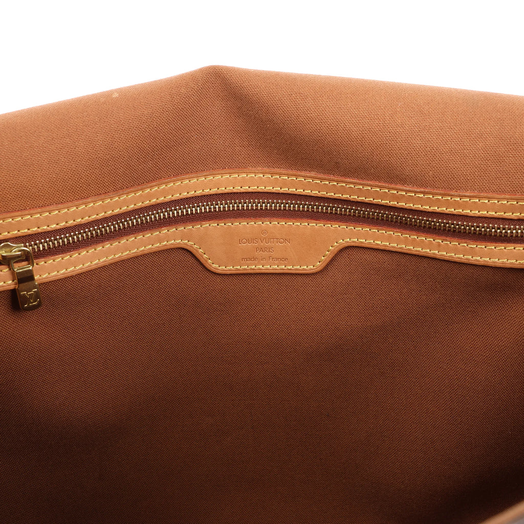 Louis Vuitton Valmy GM Monogram Canvas Messenger Crossbody Bag in Brown