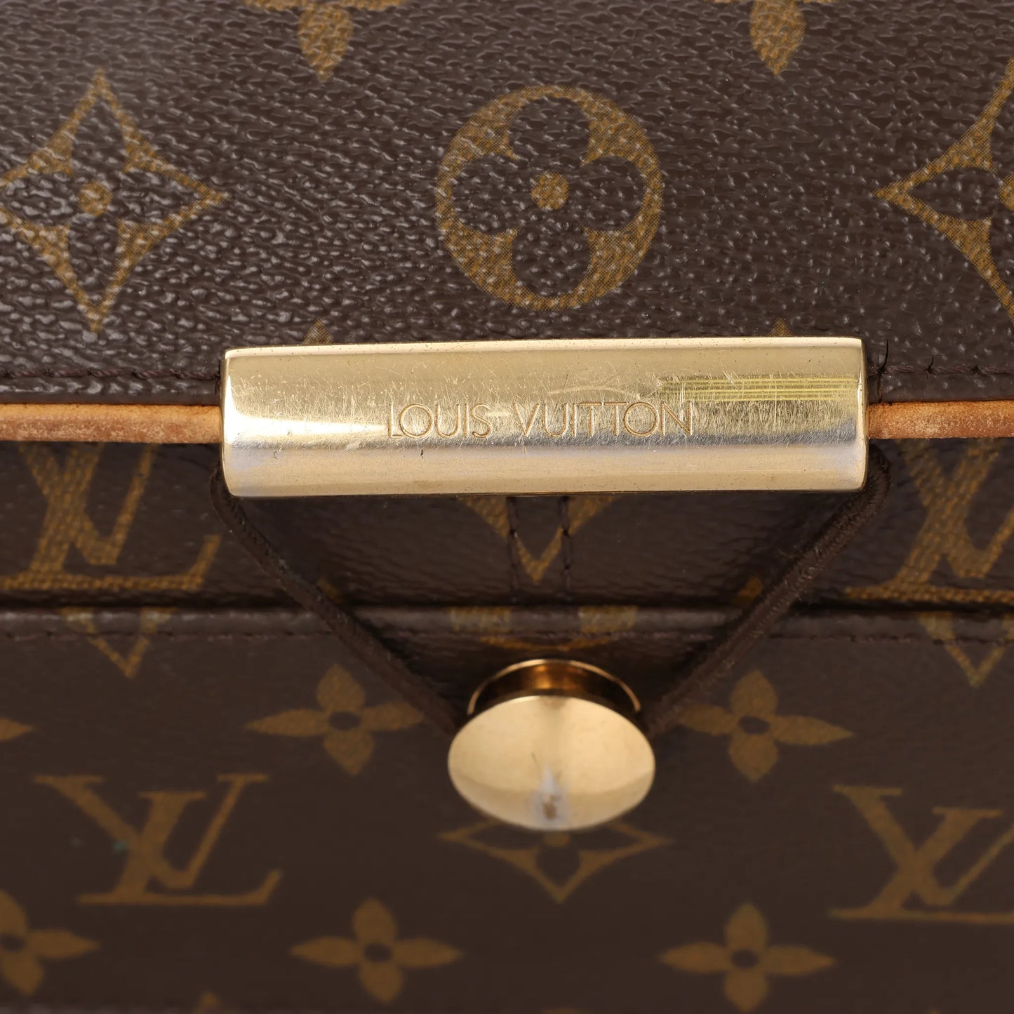 Louis Vuitton Valmy GM Monogram Canvas Messenger Crossbody Bag in Brown