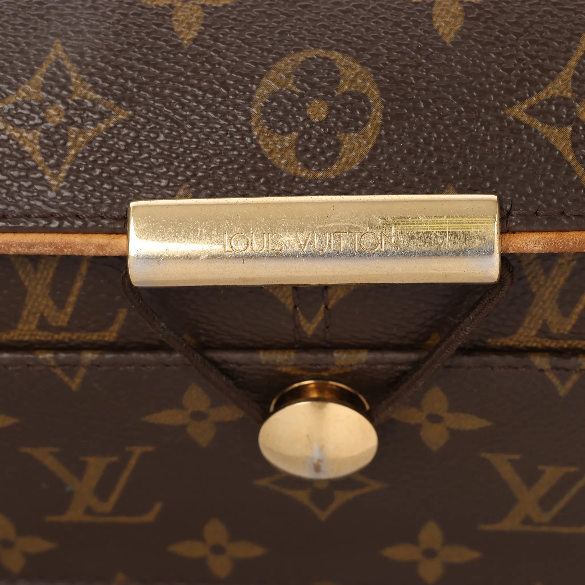 Louis Vuitton Valmy GM Monogram Canvas Messenger Crossbody Bag in Brown
