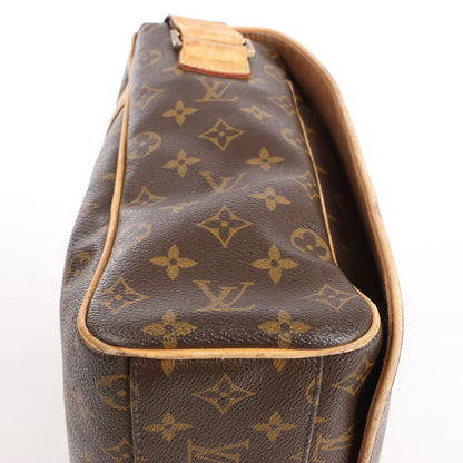 Louis Vuitton Valmy GM Monogram Canvas Messenger Crossbody Bag in Brown