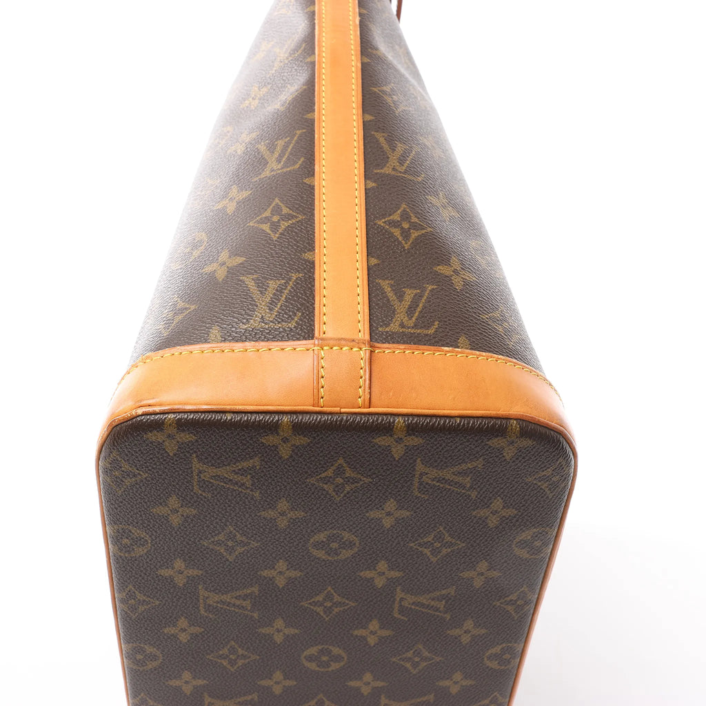 Louis Vuitton Sharon Stone AMFAR Vanity Three Monogram Canvas Shoulder Bag in Brown M47275
