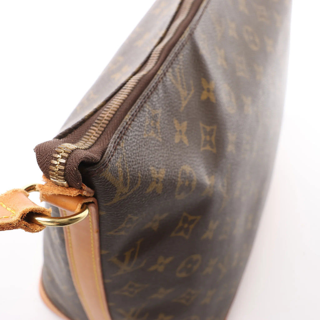 Louis Vuitton Sharon Stone AMFAR Vanity Three Monogram Canvas Shoulder Bag in Brown M47275