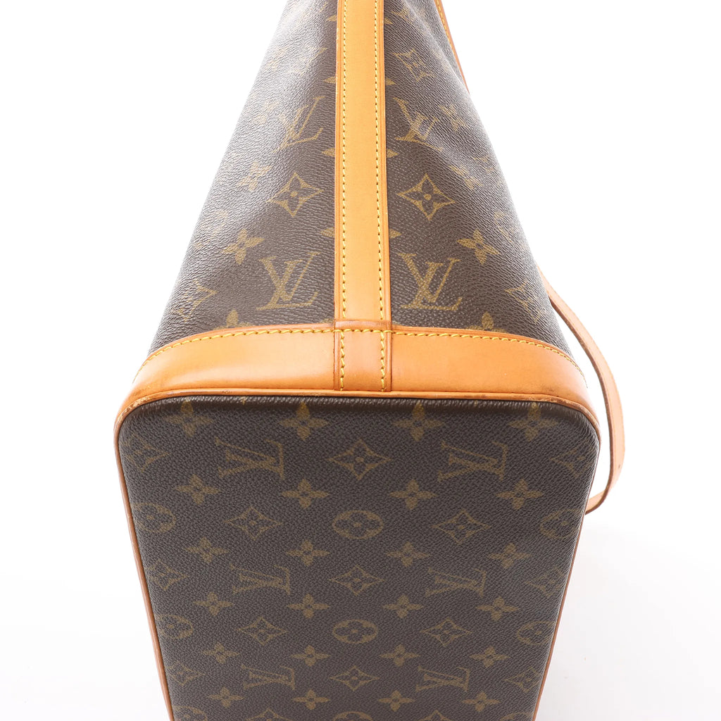 Louis Vuitton Sharon Stone AMFAR Vanity Three Monogram Canvas Shoulder Bag in Brown M47275