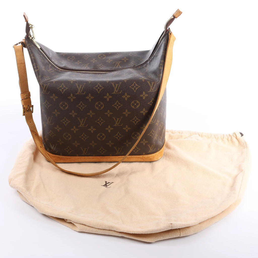 Louis Vuitton Amfar Vanity Three Monogram Canvas Shoulder Bag in Brown M47275