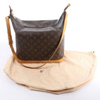 Louis Vuitton Amfar Vanity Three Monogram Canvas Shoulder Bag in Brown M47275