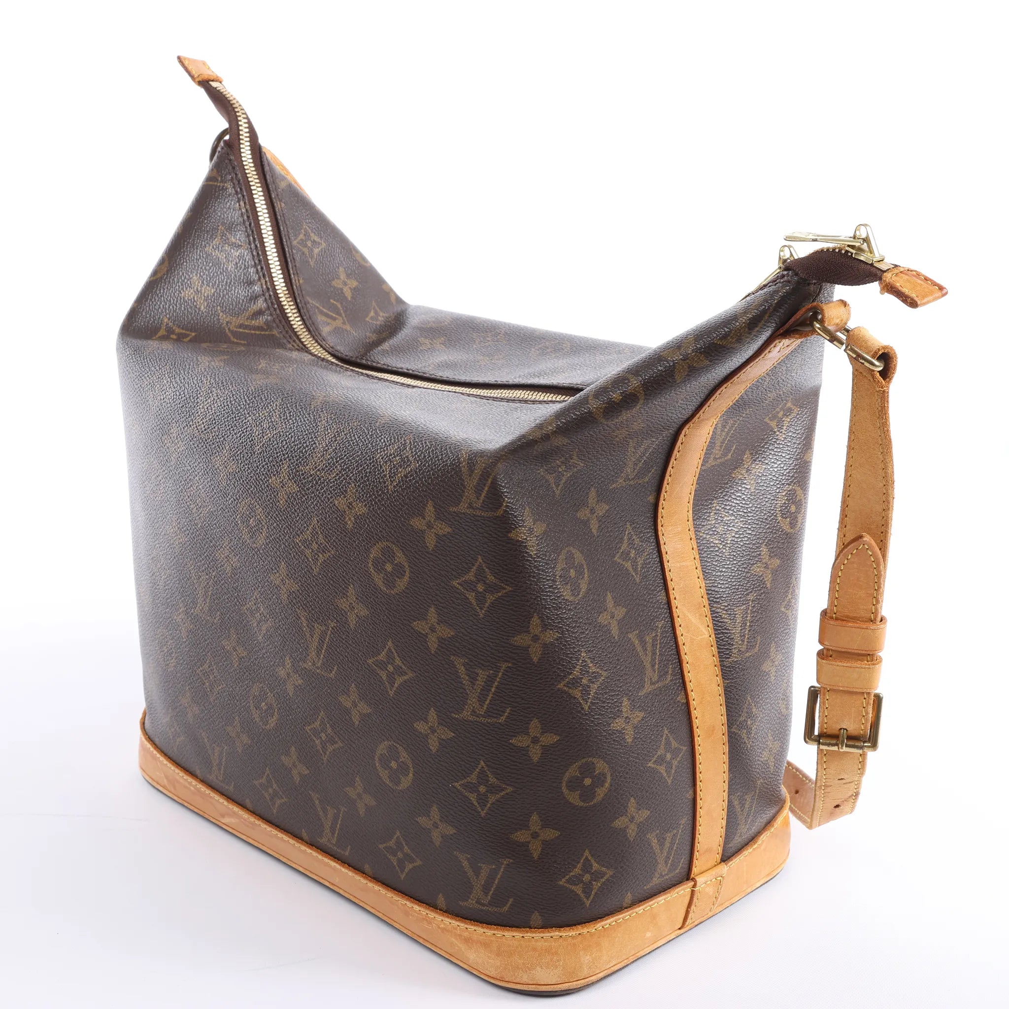 Louis Vuitton Amfar Vanity Three Monogram Canvas Shoulder Bag in Brown M47275