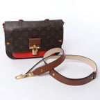 Louis Vuitton Vaugirard PM Monogram in Brown x Red M44548