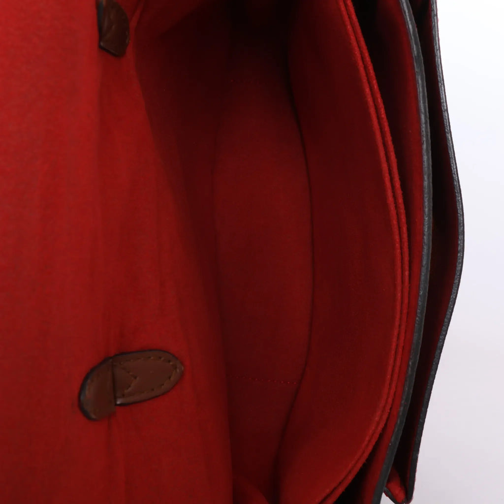 Louis Vuitton Vaugirard PM Monogram in Brown x Red M44548