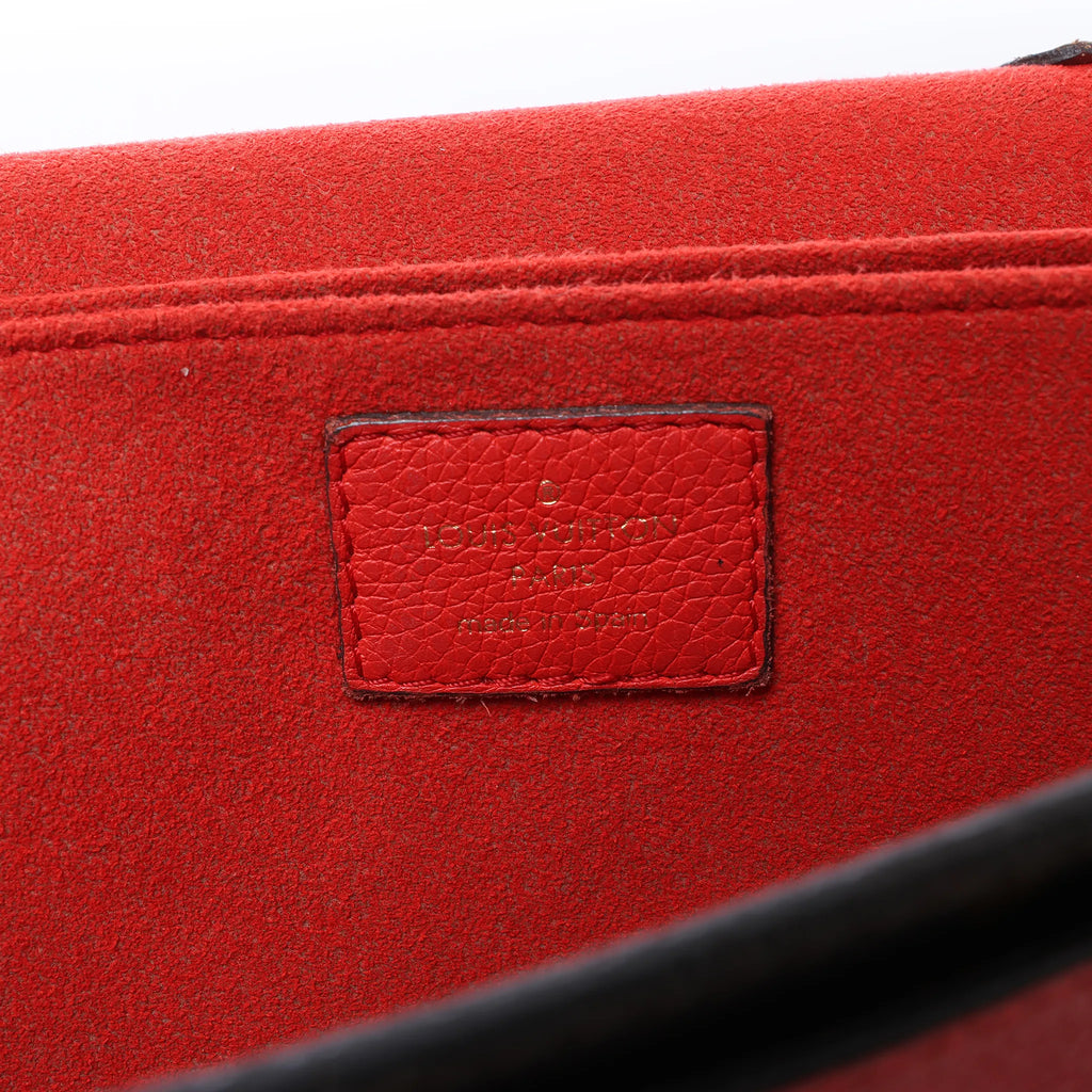 Louis Vuitton Vaugirard PM Monogram in Brown x Red M44548