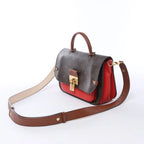 Louis Vuitton Vaugirard PM Monogram in Brown x Red M44548