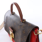 Louis Vuitton Vaugirard PM Monogram in Brown x Red M44548