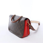 Louis Vuitton Vaugirard PM Monogram in Brown x Red M44548