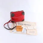 Louis Vuitton Venice Miroir Vernis Leather Crossbody Bag in Red M52473