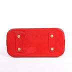 Louis Vuitton Monogram Vernis Alma BB Handbag in Red M90174