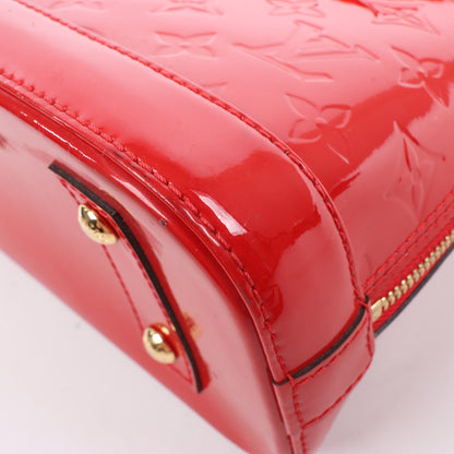 Louis Vuitton Monogram Vernis Alma BB Handbag in Red M90174