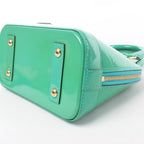 Louis Vuitton Monogram Vernis Alma BB Handbag in Green M90302