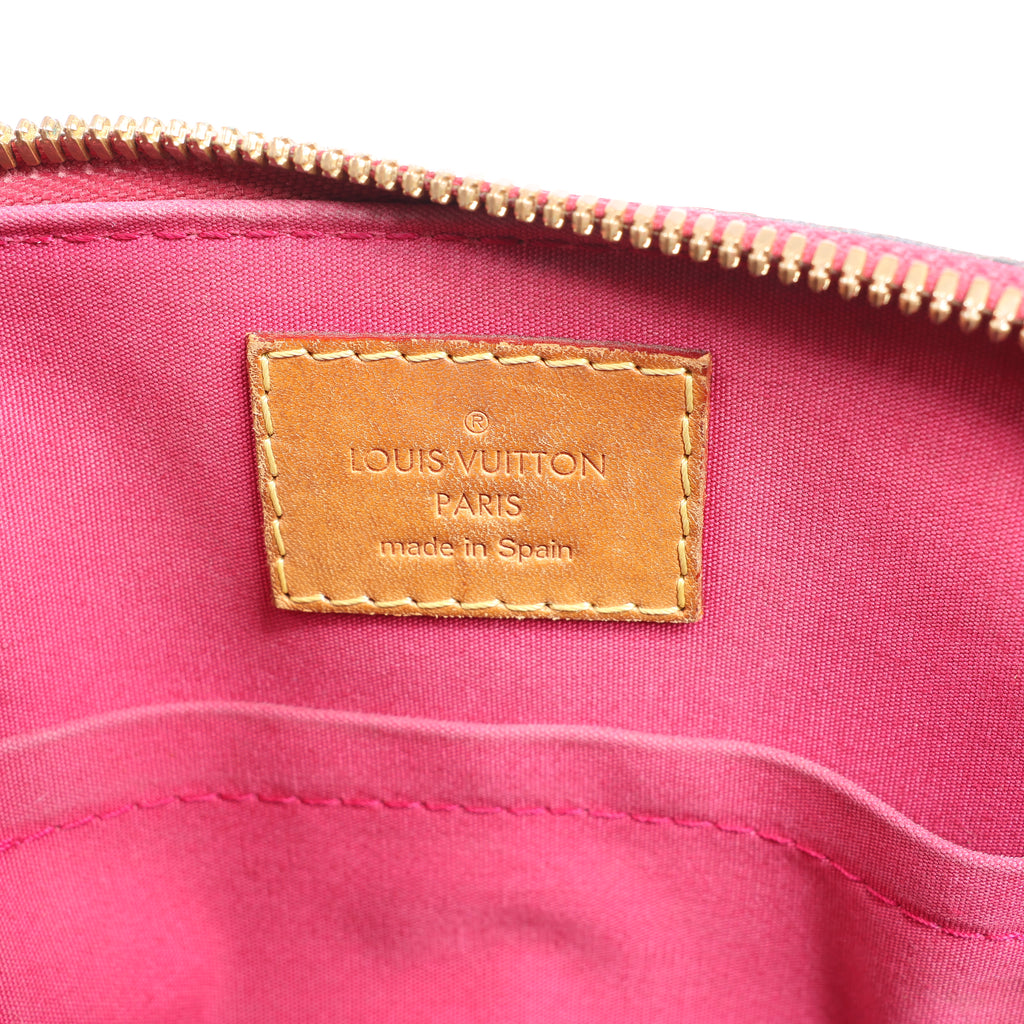 Louis Vuitton Monogram Vernis Alma BB Handbag in Red M91606
