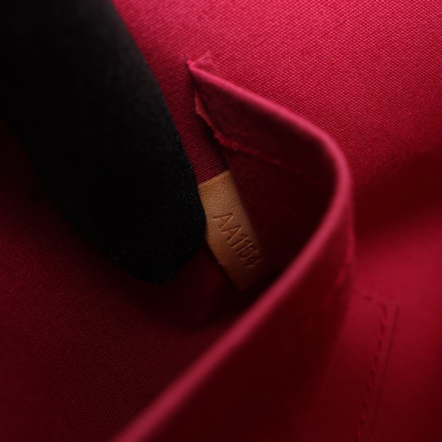 Louis Vuitton Monogram Vernis Alma BB Handbag in Red M91606