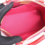 Louis Vuitton Monogram Vernis Alma BB Handbag in Red M91606