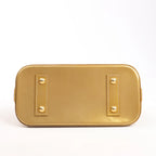 Louis Vuitton Monogram Vernis Alma BB Handbag in Gold M91752