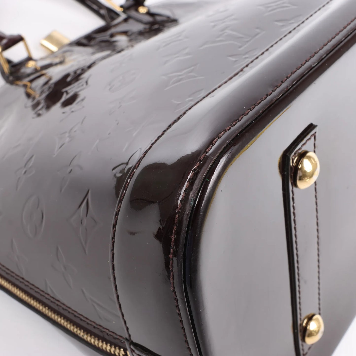 Louis Vuitton Vernis Alma GM Sac à main en Amarante M91687