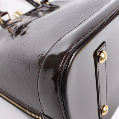 Louis Vuitton Vernis Alma GM Sac à main en Amarante M91687