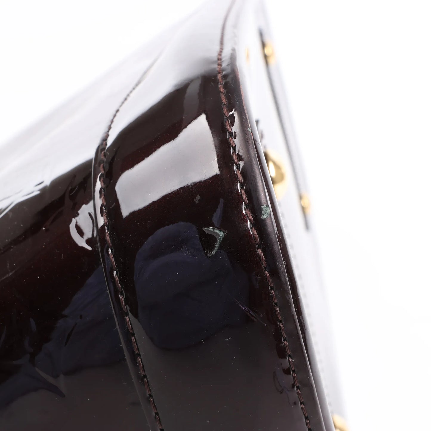 Louis Vuitton Vernis Alma GM Sac à main en Amarante M91687