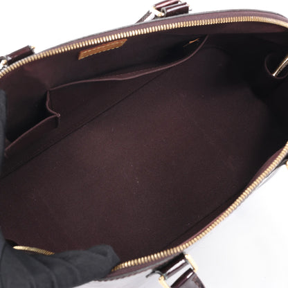 Louis Vuitton Vernis Alma GM Sac à main en Amarante M91687