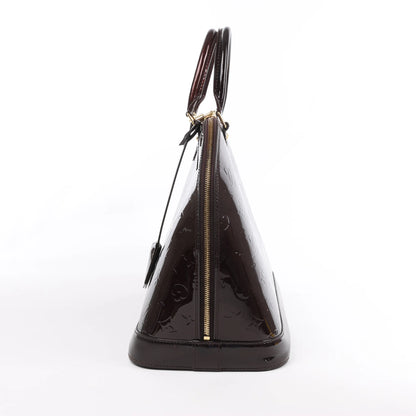 Louis Vuitton Vernis Alma GM Sac à main en Amarante M91687