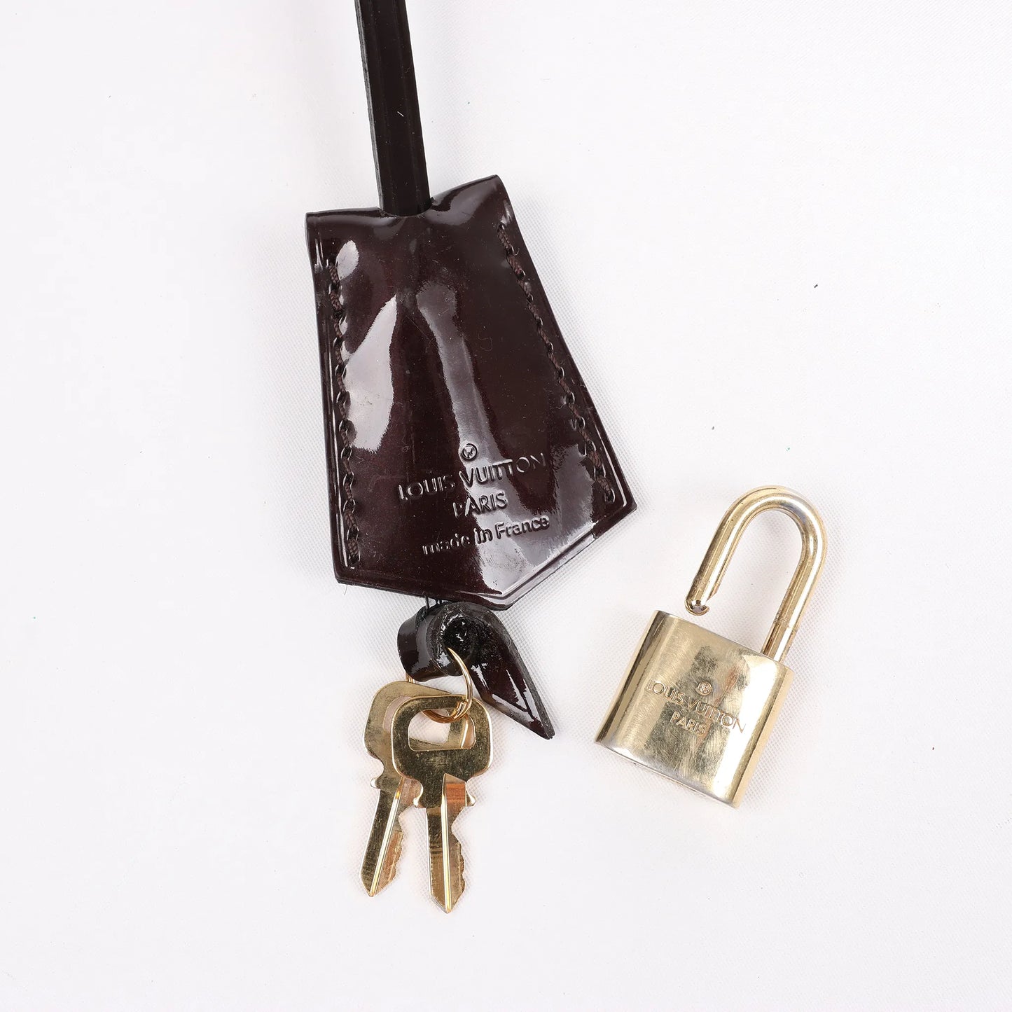 Louis Vuitton Vernis Alma GM Sac à main en Amarante M91687