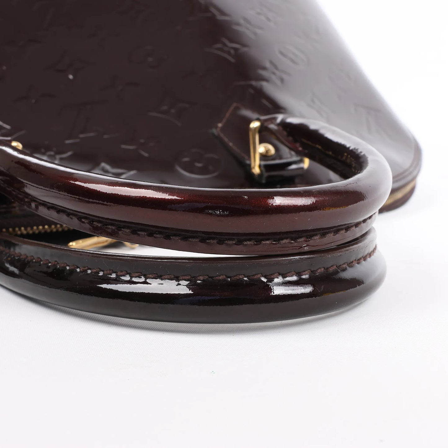 Louis Vuitton Vernis Alma GM Sac à main en Amarante M91687