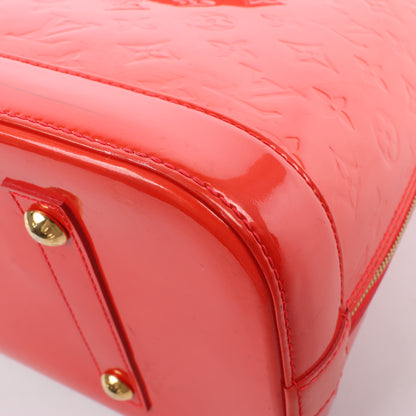 Louis Vuitton Vernis Alma GM Handbag in Red M91693