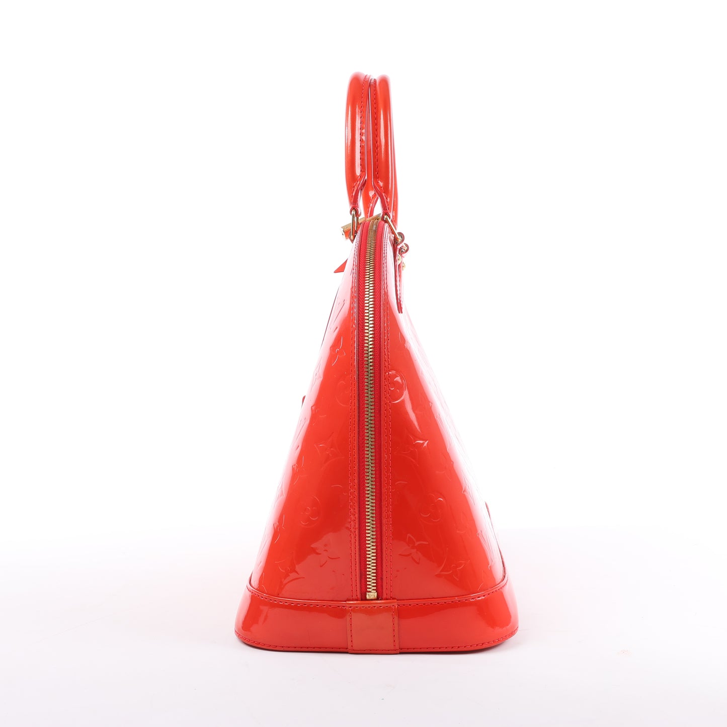 Louis Vuitton Vernis Alma GM Handbag in Red M91693