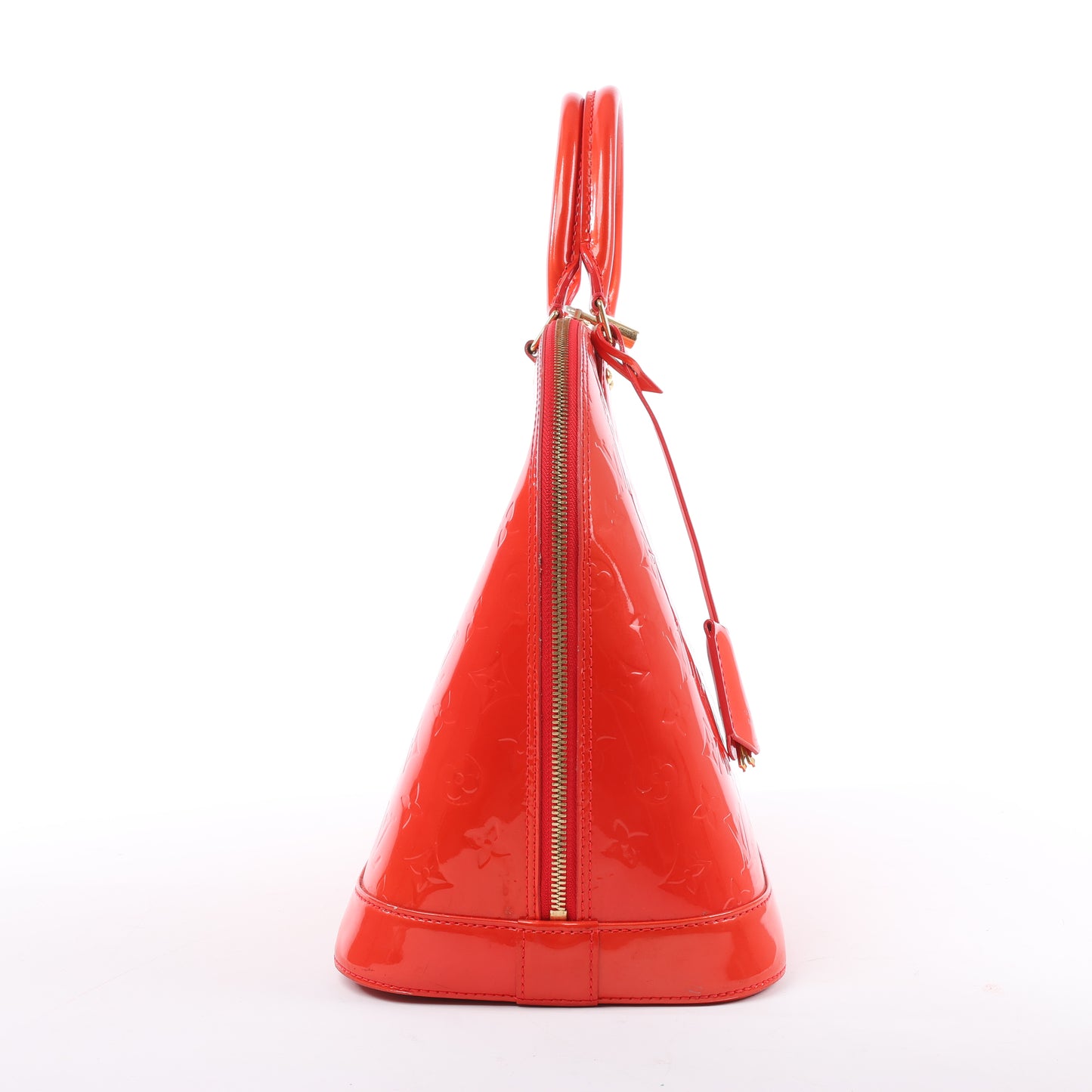 Louis Vuitton Vernis Alma GM Handbag in Red M91693
