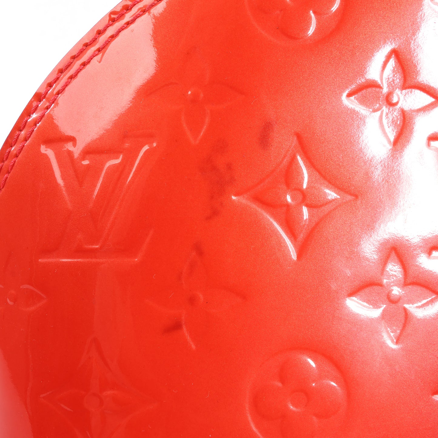 Louis Vuitton Vernis Alma GM Handbag in Red M91693