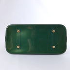Bolso Louis Vuitton Monogram Vernis Alma BB en verde M90302