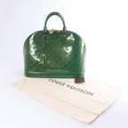 Bolso Louis Vuitton Monogram Vernis Alma BB en verde M90302