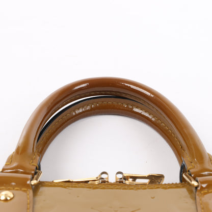 Louis Vuitton Vernis Alma Handbag in Olive M91582