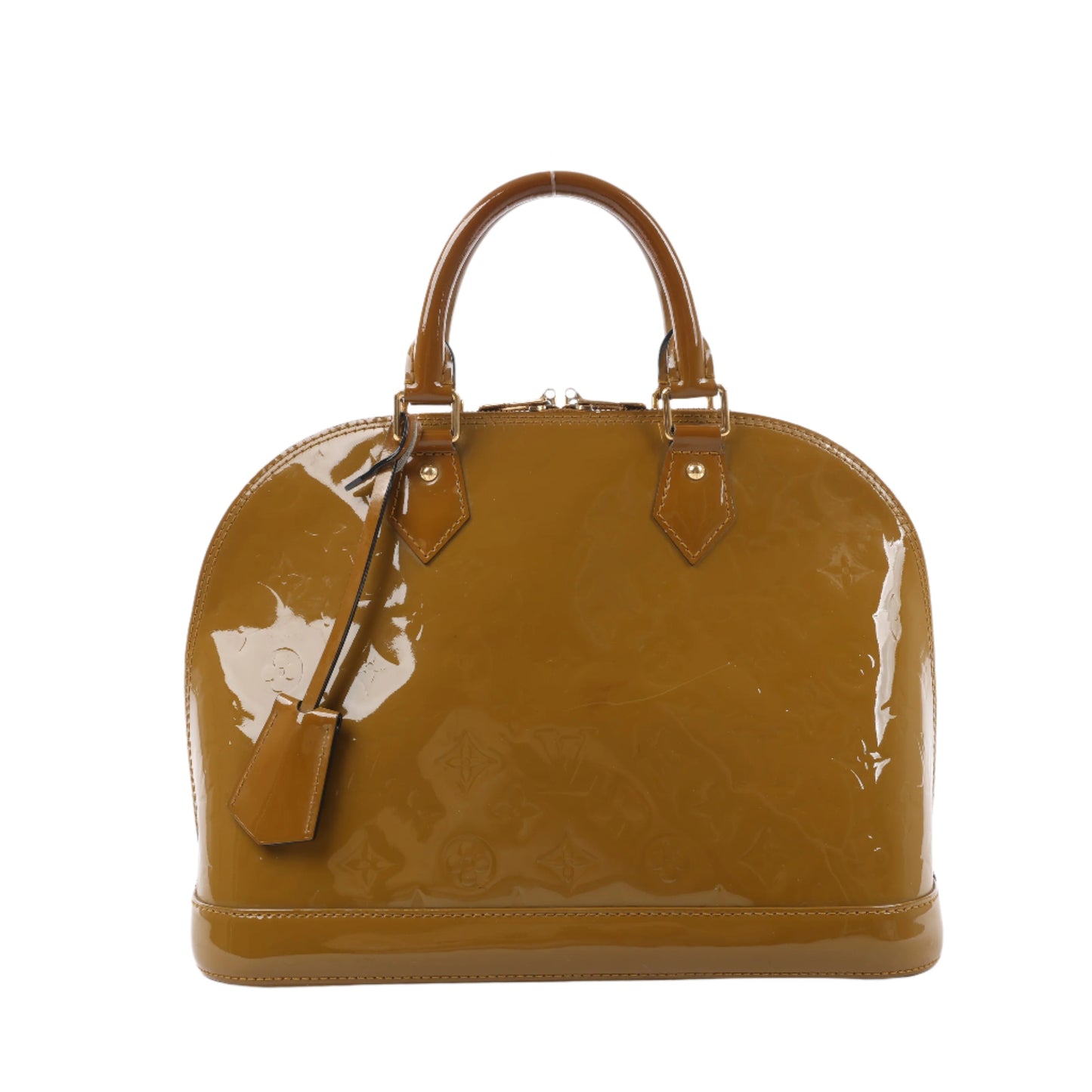 Louis Vuitton Vernis Alma Handbag in Olive M91582