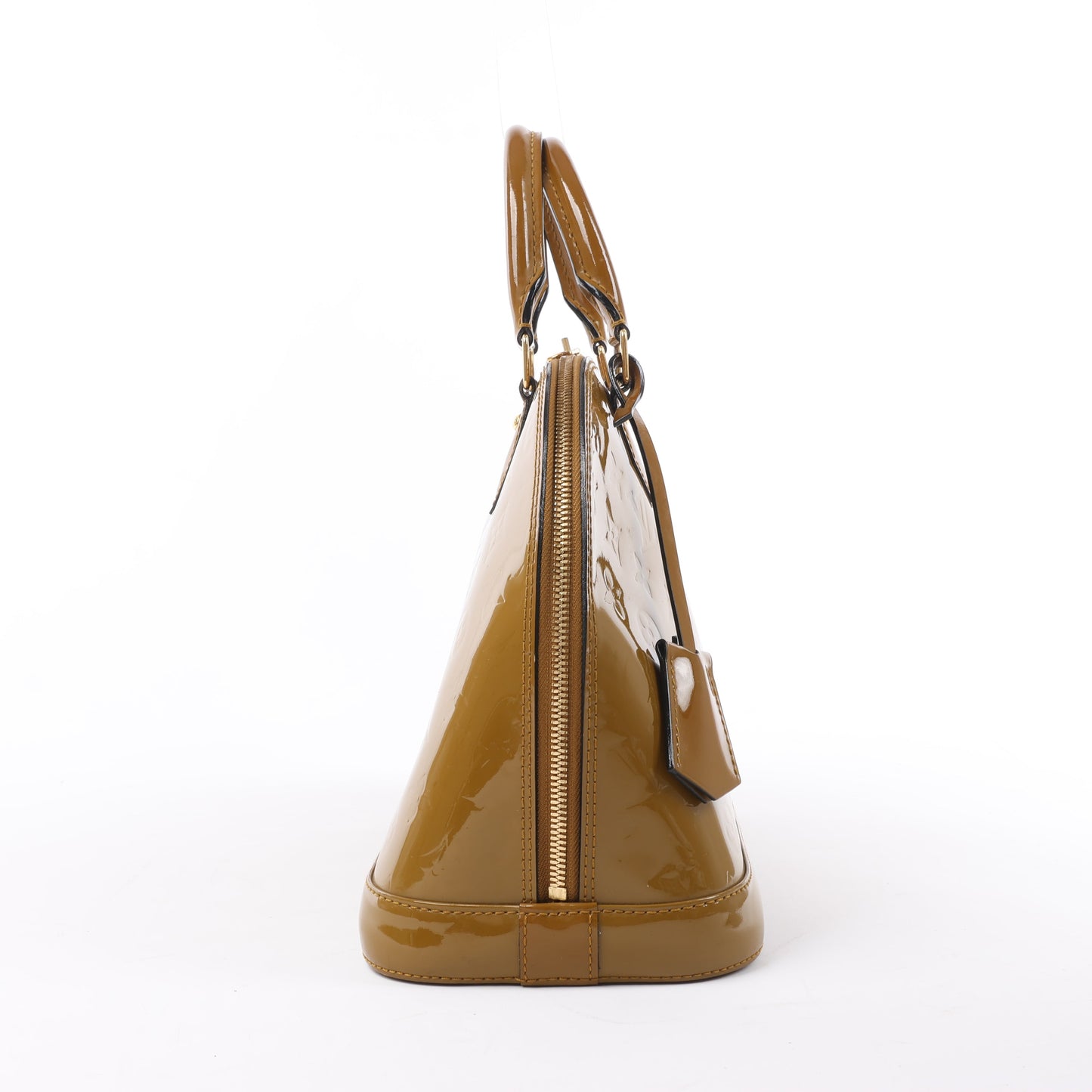 Louis Vuitton Vernis Alma Handbag in Olive M91582