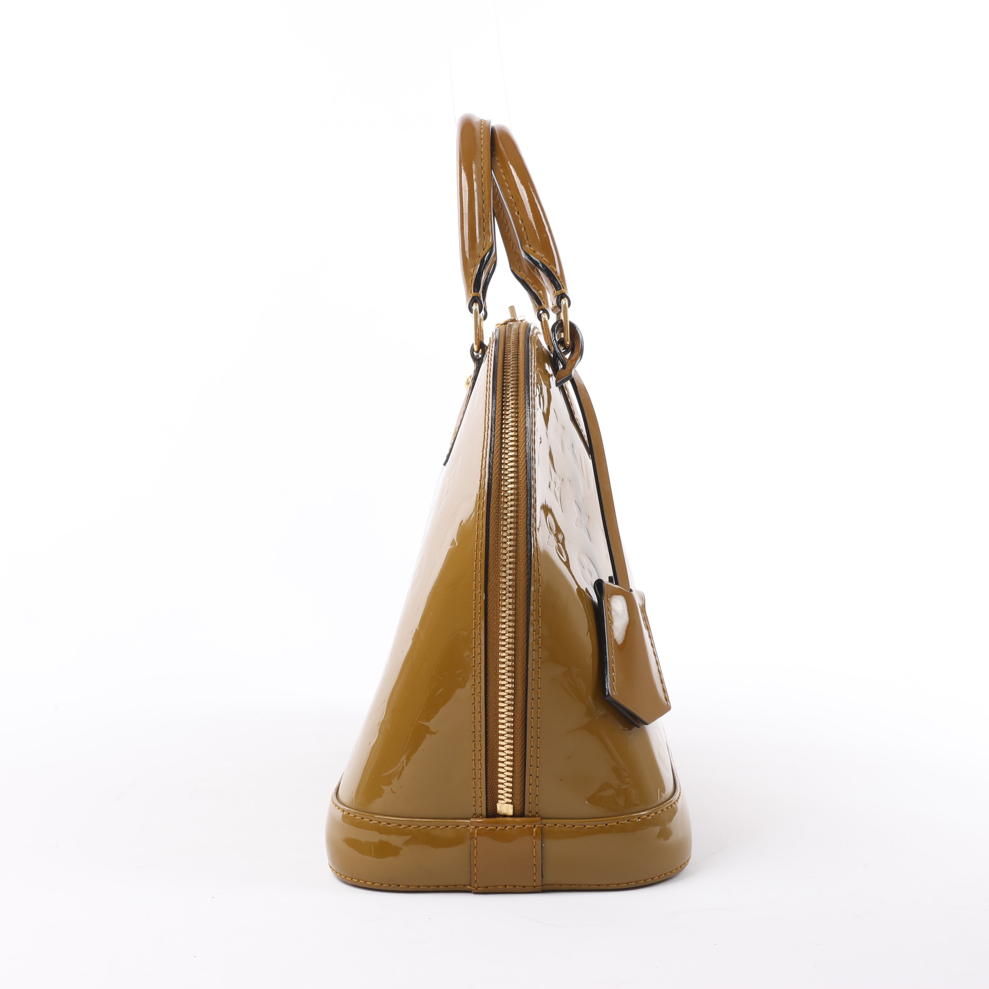 Louis Vuitton Vernis Alma Handbag in Olive M91582